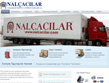 Tablet Screenshot of nalcacilar.com